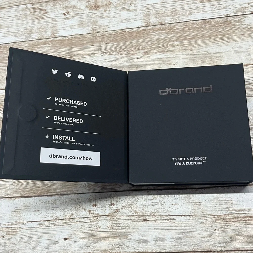 dbrand Grip Case‎ for Apple AirPods 3 Black Topograph Protective Skin